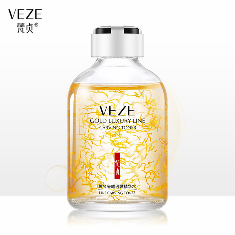Luxury Skincare Anti Aging - 24K altın lüks çizgi oyma Toner