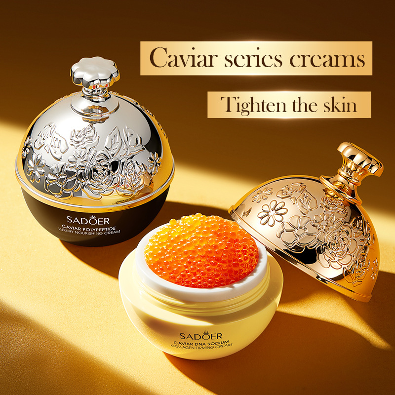 Luxury Skincare Anti Aging - Lüks Kaviar Özü İçeren, Kolajen Takviyeli,