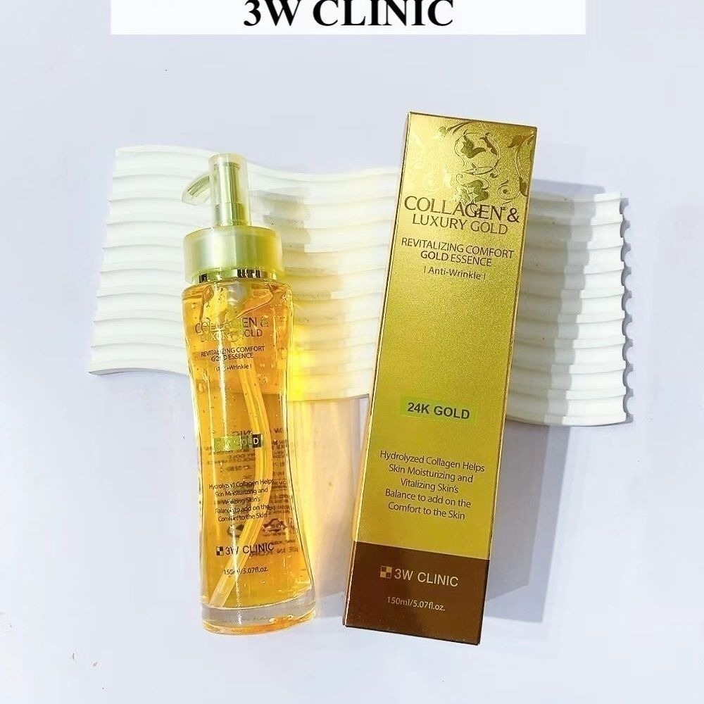 Luxury Skincare In Korea - 3WCLINIC Kolajen ve Lüks 24 Ayar