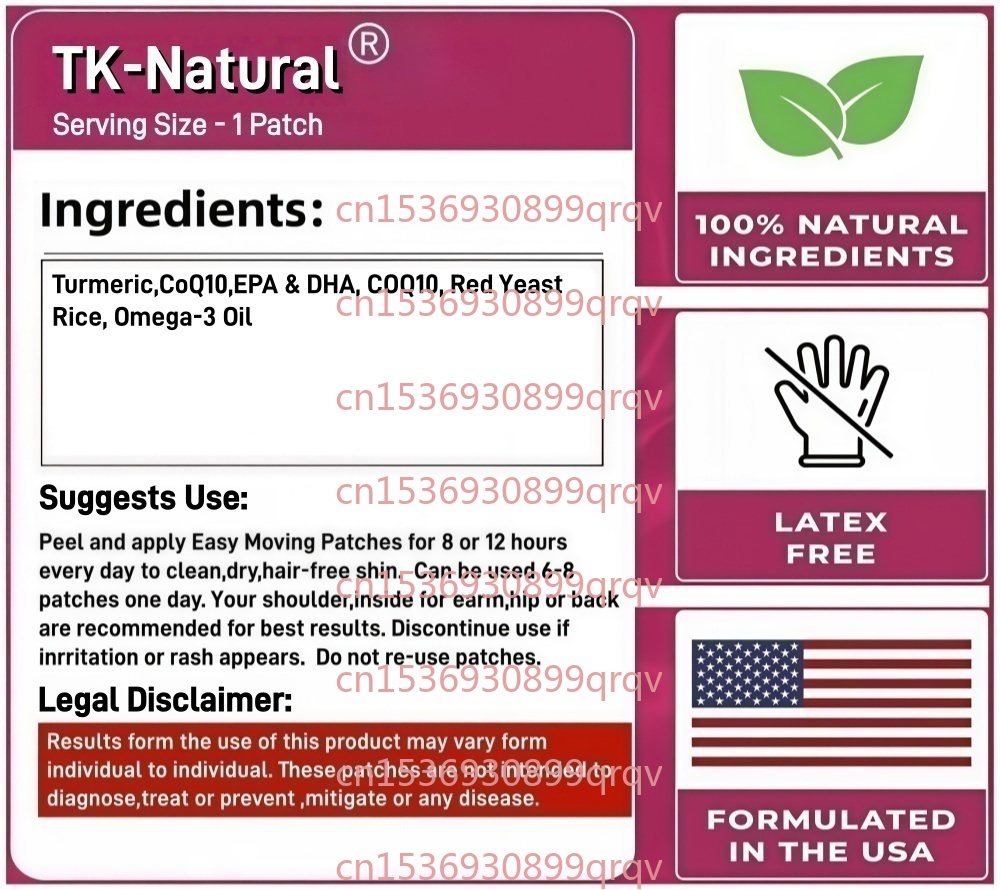 30 Adet Omega-3 Transdermal Ya - Coq10 Patch Eye incelemesi ve fiyatı