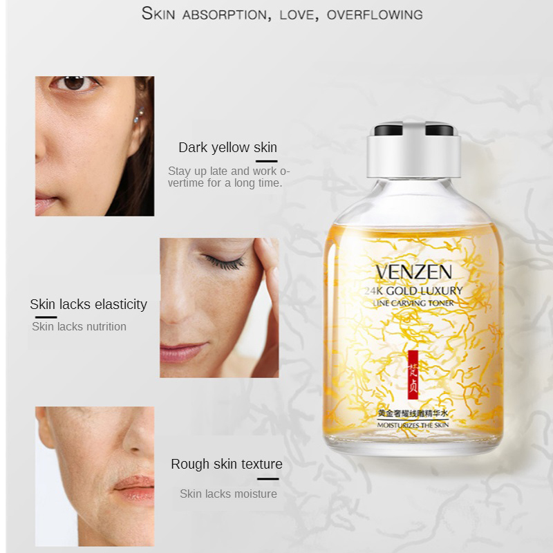 24K altın lüks çizgi oyma Tone - Luxury Skincare Anti Aging incelemesi ve fiyatı